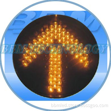 Energy Saving 12 Inch Yellow Traffic Light Module with Small Lens